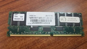 LOT OF 2 PCS. SAMSUNG M383L6423DTS-CB0 512MB Memory RAM - Picture 1 of 1