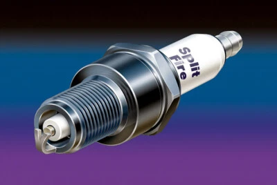 Twin Electrode Splitfire Spark Plugs Set 4 Fits Many Engines Equiv NGK BP6FS - Image 1 of 3