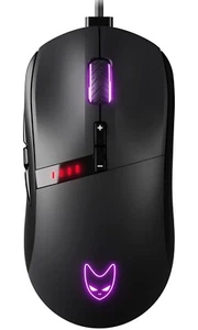 Oversteel - Invar USB Gaming Mouse, 12400 DPI Adjustable, 9 Programmable Buttons - Picture 1 of 4