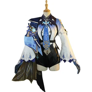 Genshin Impact Eula Disfraz Juegos con disfraces Niña Mujeres Vestido Conjunto Anime Halloween Cos - Imagen 1 de 13