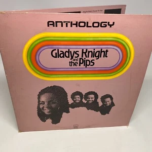 Gladys Knight & The Pips ANTHOLOGY Vinyl 2LP Records VG+ - Imagen 1 de 2
