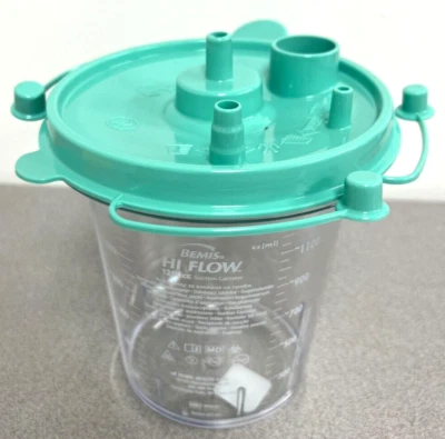 Bemis 1200cc Hi-Flow Suction Canister 484410