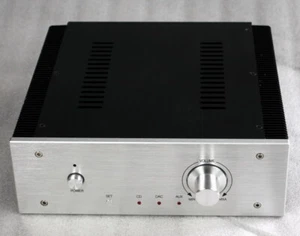 Amplificador de potencia chasis AMP de aluminio completo WA17 clase A caja preamplificador caja hazlo tú mismo carcasa - Imagen 1 de 5