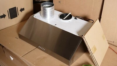 30 in Under Cabinet Range Hood (OPEN BOX) 3-Prong Plug, Stainless Steel, LED - Image 1 of 4
