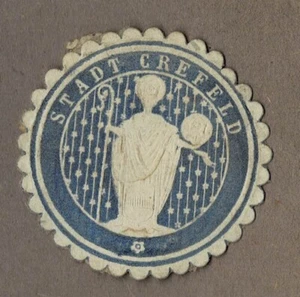 Sello STADT CREFELD (Krefeld) - Imagen 1 de 1
