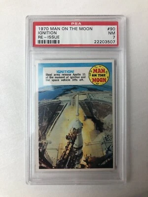 1970 Man On The Moon #90 "Ignition" Re-Issue PSA Certified NM - Image 1 of 3