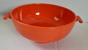 VINTAGE Homer Lauglin FIESTA ORIGINAL ORANGE KASSEROLLE ohne DECKEL FIESTAWARE wie abgebildet - Bild 1 von 15