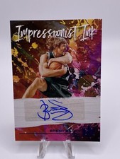 2020-21 Court Kings Impressionist Ink Brent Barry Sapphire #’d /25 Spurs