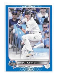 TREA TURNER 2022 Topps Update All-Star Game BLUE ASG-14 Phillies L.A. Dodgers - Picture 1 of 2