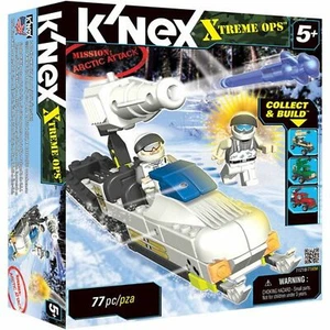 K'nex Extreme Ops Global Defenders Arctic Force Attack Knex Bauset, 77 Teile - Bild 1 von 2