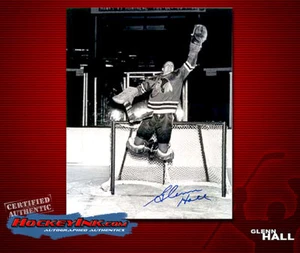 Glenn Hall SIGNED Blackhawks 8X10 Photo -70144 - Picture 1 of 1