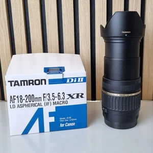 Tamron Di II AF 18-200 mm F3.5-6.3 XR A14E - Objektiv - mit Gegenlichtblende - Picture 1 of 6