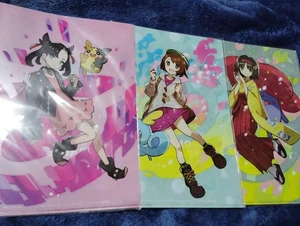 Pokemon Clear File Set Of 8 - Picture 1 of 5