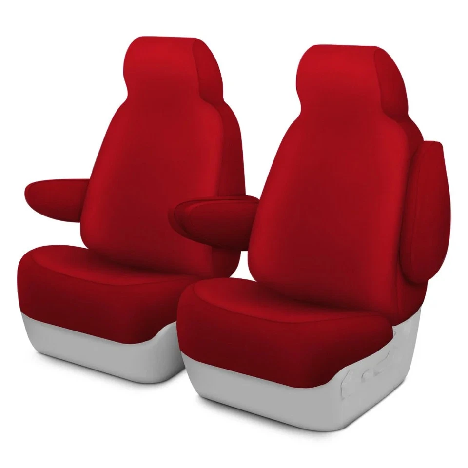 For Ford E-150 Econoline 75-97 Neosupreme 1st Row Red Custom Seat Covers Foto 1 de 2