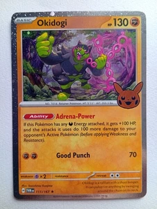 Okidogi 111/1672024 Trick or Trade Halloween Stamp Pokemon TCG Kosmos Holo Rare - Bild 1 von 2
