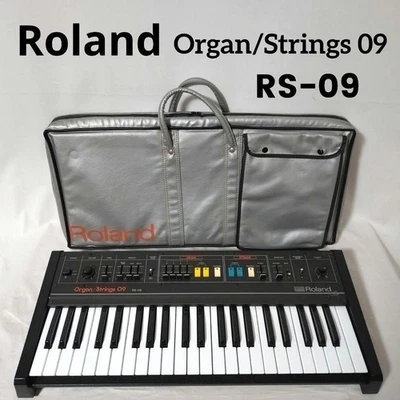 Roland RS-09 Organ/Strings 09 analog string organ synthesizer Tested - Image 1 of 4
