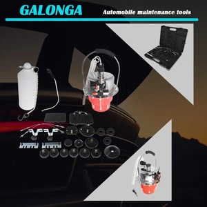 Kit de herramientas de sistema de válvula de purga de embrague de freno herramientas neumáticas de purga de presión de aire - Imagen 1 de 7