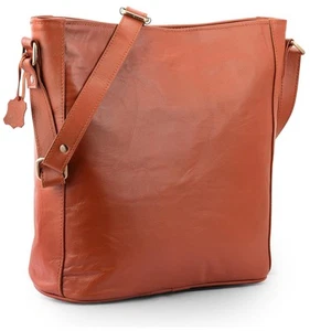 Genuine Leather Shoulder Crossbody Bags for Women Trendy, Adjustable Strap La... - Picture 1 of 9