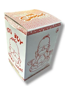 LootCrate Exclusive kidrobot Gold Vinyl Homer Simpson Budda Figure Sealed LUCK - Picture 1 of 3