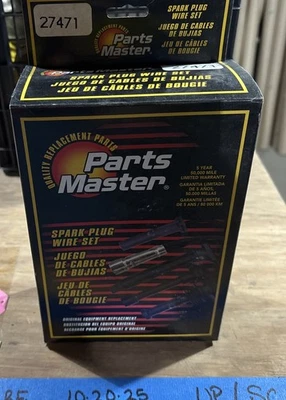 Juego de cables de bujía Parts Master 27471 para Acura Integra 1986-1989 1,6 L L4 Foto 1 de 4