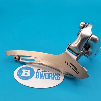Shimano Ultegra FD-6500 Double Front Derailleur for 9sp Group Braze on   g28 - Image 1 of 4