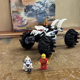LEGO NINJAGO Nuckal's ATV 2518 174pc 95% Complete Set w/ Nuckal Kai Instructions