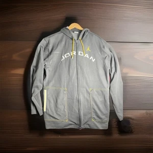 Michael Jordan Game Time, grau und gelb Hoodie (L) - Bild 1 von 8