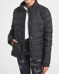 128 $ gebraucht, in einwandfreiem Zustand Athleta Mädchen Can’t Snow Me schwarze Daunenjacke gefütterter Mantel XXL (16) - Bild 1 von 13
