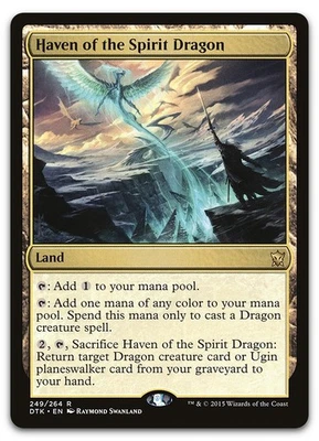 Haven of the Spirit Dragon #249 (NM) Dragons of Tarkir DTK Magic MTG - Image 1 of 2