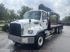 2015 Freightliner 114SD HIAB Knuckle Boom Crane Flatbed Truck Diesel bidadoo