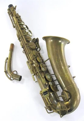 Saxofón alto vintage Elkhart de Buescher modelo 20A para piezas/restauración Foto 1 de 4