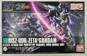 Bandai HGUC MSZ-006 Zeta Gundam HG 1/144 Gunpla Evolution Project Model Kit USA - Picture 1 of 3