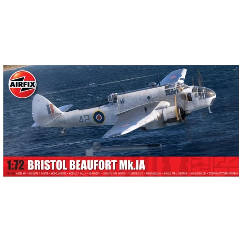 BRISTOL BEAUFORT Mk.IA KIT 1:72 Airfix Kit Aerei Modellino Nuovo - Immagine 1 di 1