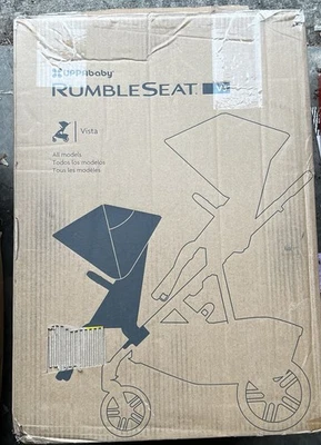 Segundo asiento inferior UPPAbaby RumbleSeat V3, adaptadores incluidos, (Savannah) Foto 1 de 4