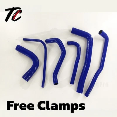 Fit Saab 9000 B234 2.3L 84-98 Saab 900 9-3 B204 2.0L Silicone Radiator Hoses Kit - Image 1 of 4