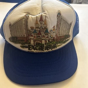 Cappello da camionista vintage Excalibur Hotel & Casino Las Vegas - Foto 1 di 5