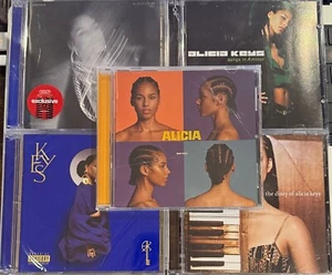 ALICIA KEYS  X 5  CD's "ALICIA" " KEYS" "KEYS 2" " THE DIARY" SONGS [NEW SEALED] - Picture 1 of 2