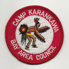 CAMP KARANKAWA patch / BAY AREA COUNCIL - Cub Boy Scout BSA JE/B-13