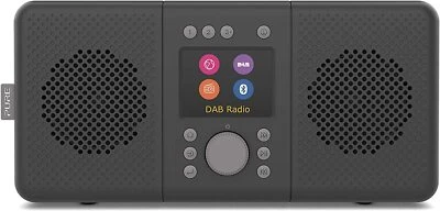 Pure Elan Connect+ All-In-One Stereo Internetradio mit DAB und BluetoothCharcoal - Bild 1 von 3