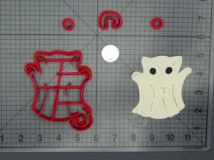 Halloween - Cat Ghost 266-D989 Cookie Cutter Set - Picture 1 of 2