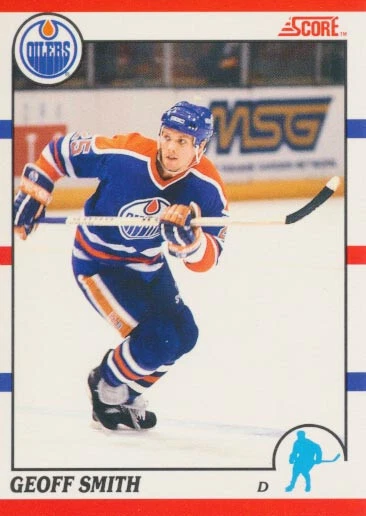 1990-91 Score Canadian #373 GEOFF SMITH - Edmonton Oilers - Bild 1 von 1