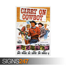 CARRY ON COWBOY (ZZ172) MOVIE POSTER Photo Picture Poster Print Art A0 to A4