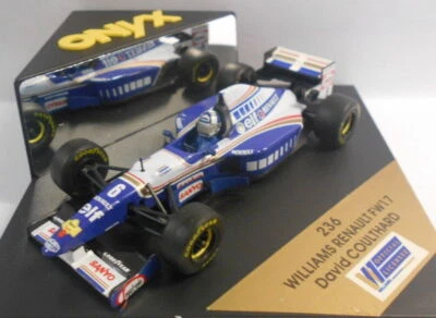 Onyx 1/43 Scale - 236 WILLAMS RENAULT FW17 DAVID COULTHARD - Image 1 of 3