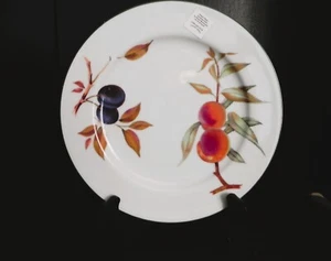 Royal Worcester EVESHAM GREEN Trim - England- Dinner Plate - Picture 1 of 4