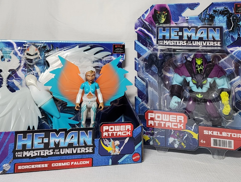 Masters of the Universe Power Attack Skeletor ou Sorceress & Falcon, ESCOLHA Novo - Imagem 1 de 1