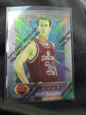 1994-95 Topps Finest Don MacLean Washington Bullets Card #126