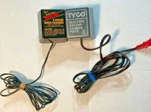 2 Tyco Power Pack Charger Lot - Electric Racing Power Pack 4 Hour Quick Charge - Picture 1 of 6