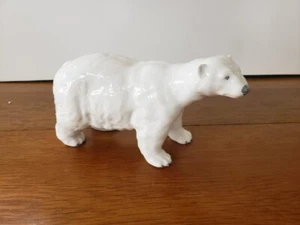 Vintage 1958-1966 English Beswick Polar Bear Figurine by Arthur Gredington - Picture 1 of 6