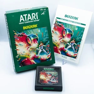 Berzerk Atari 2600 | Cartridge Box Manual CIB | Tested & Working - Picture 1 of 6