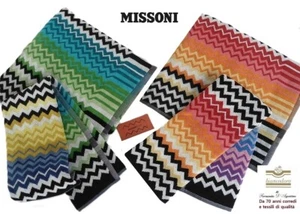 Missoni Set Schwamm 1 Gesicht Cm. 115 x 70 + 1 Gast Cm. 70 x 40, Maße - Max - Bild 1 von 11
